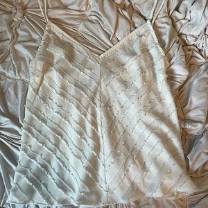 White free people tank top